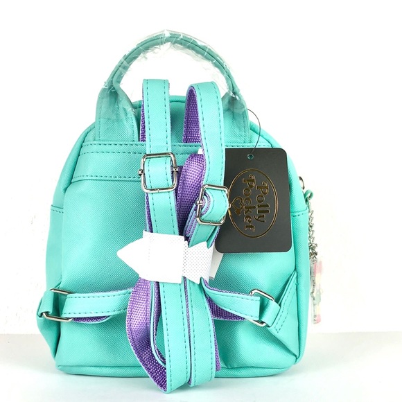 Polly Pocket Mini Mint Backpack - Picture 5 of 6